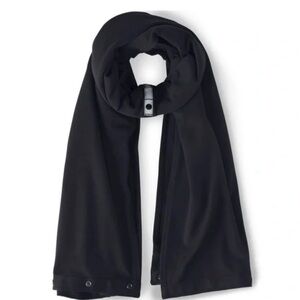 Lululemon Black Rulu Vinyasa Scarf Wrap